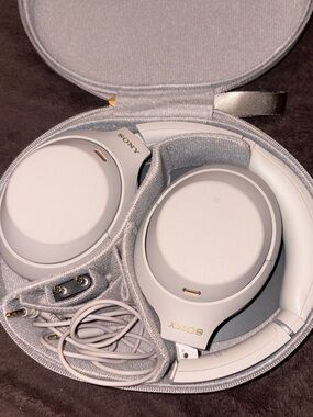 Sony Over-Ear Headphones in Silver